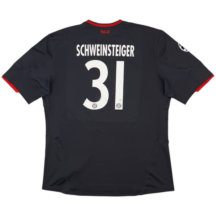 2010-11 Bayern Munich Third Shirt Schweinsteiger #31 - 5/10 - (XL)