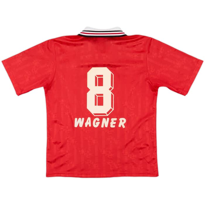 1996-98 Kaiserslautern Home Shirt Wagner #8 - 8/10 - (L.Boys)