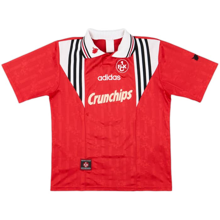 1996-98 Kaiserslautern Home Shirt Wagner #8 - 8/10 - (L.Boys)