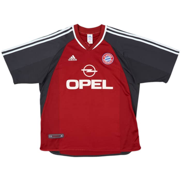 2001-02 Bayern Munich Home Shirt Elber #9 - 10/10 - (XL)