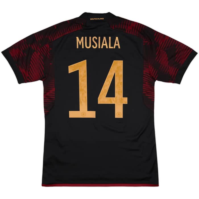 2022-23 Germany Away Shirt Musiala #14 - 7/10 - (M)