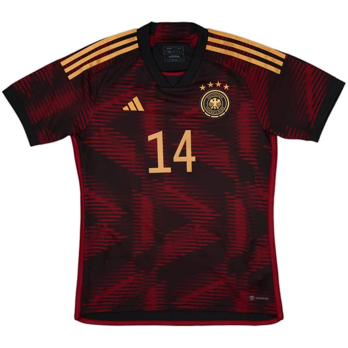 2022-23 Germany Away Shirt Musiala #14 - 7/10 - (M)