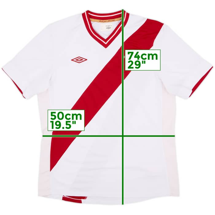 2011-12 Peru Home Shirt - 8/10 - (XL)