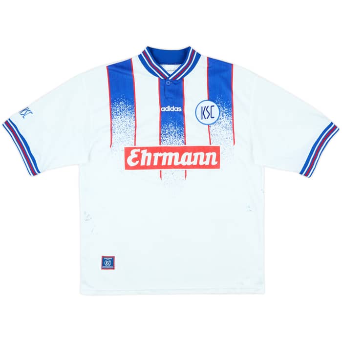 1996-98 Karlsruhe Home Shirt - 6/10 - (XL)