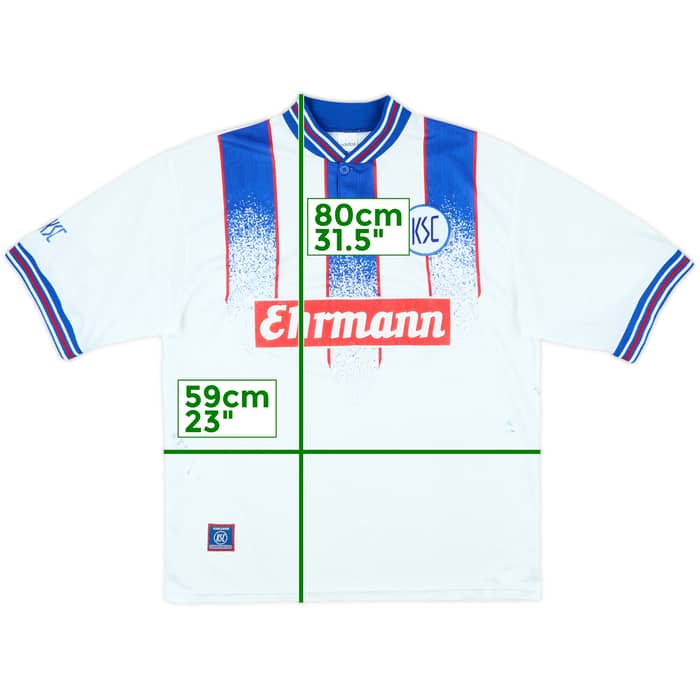 1996-98 Karlsruhe Home Shirt - 6/10 - (XL)