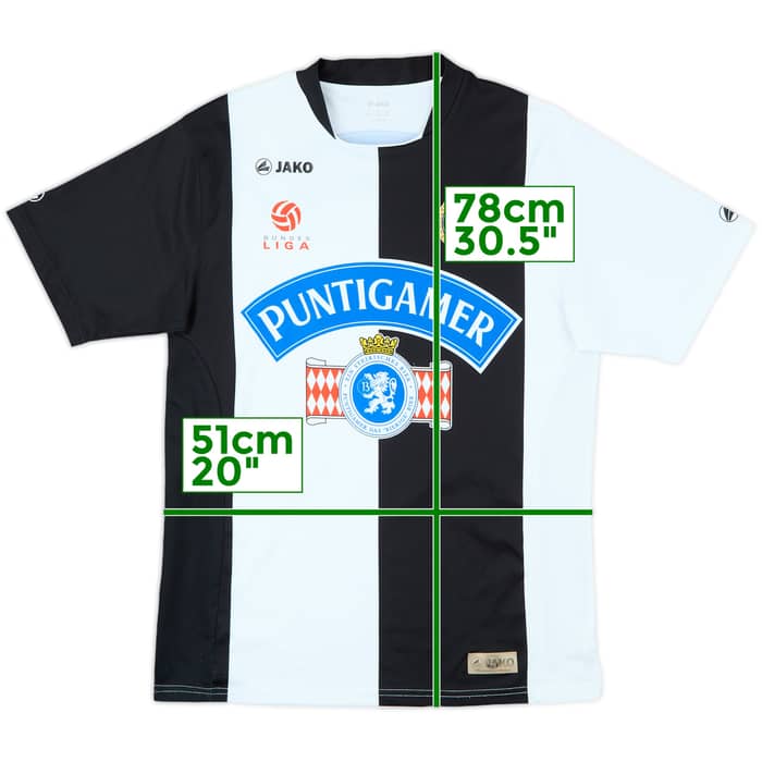 2009-10 Sturm Graz Home Shirt - 9/10 - (S/M)