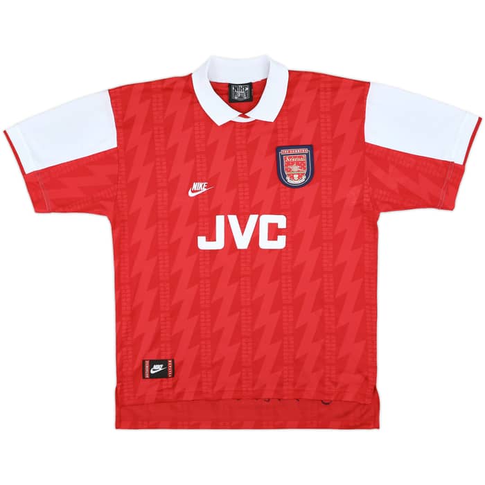 1994-96 Arsenal Home Shirt Wright #8 - 8/10 - (XL)