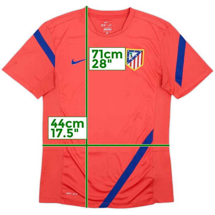 2011-12 Atletico Madrid Nike Training Shirt - 6/10 - (S)