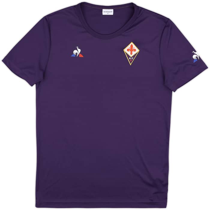 2017-18 Fiorentina Le Coq Sportif Training Shirt - 9/10 - (M)