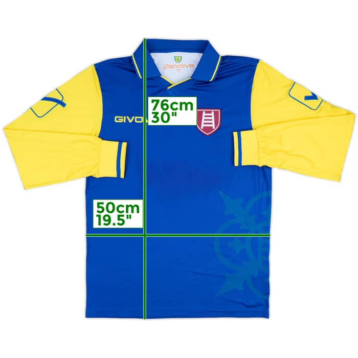 2010-11 Chievo Verona Third L/S Shirt - 10/10 - (L)