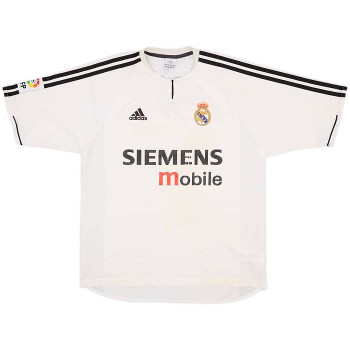 2003-04 Real Madrid Home Shirt - 5/10 - (M)