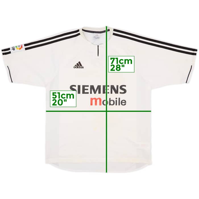 2003-04 Real Madrid Home Shirt - 5/10 - (M)
