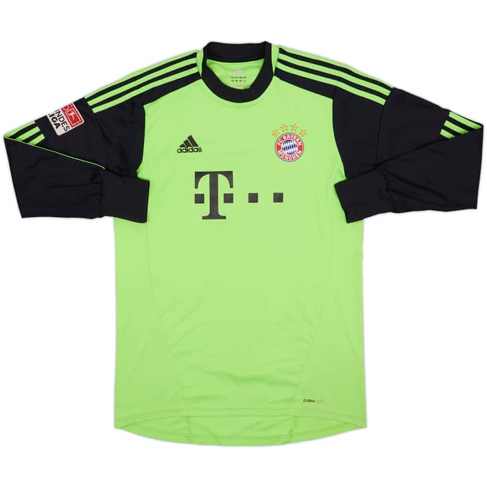 2012-13 Bayern Munich GK Shirt Neuer #1 - 5/10 - (L)