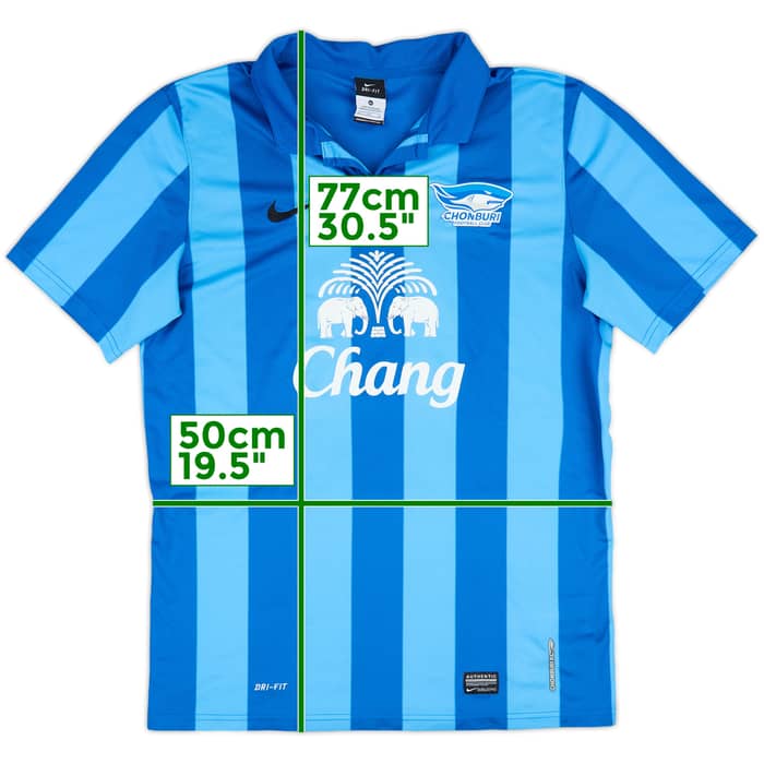 2013 Chonburi Home Shirt - 10/10 - (XL)