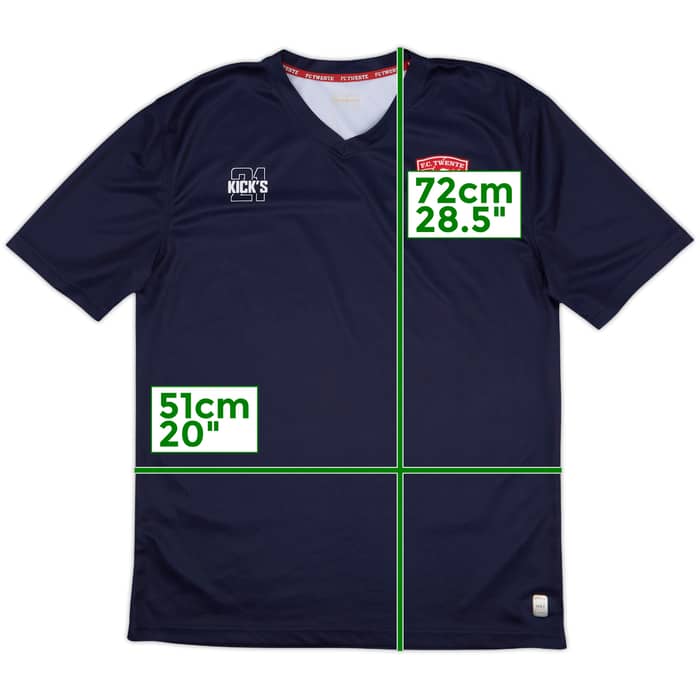 2018-19 FC Twente Kick's 21 Training Shirt - 8/10 - (XL)