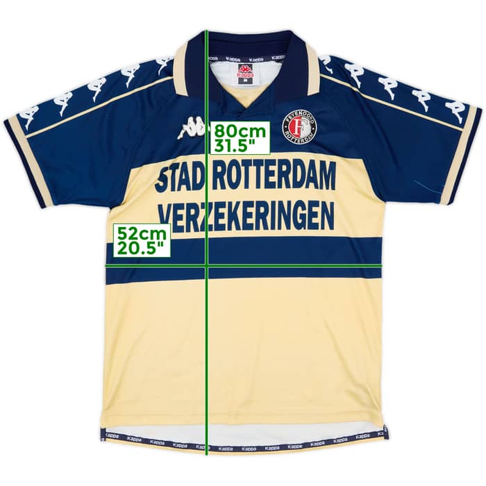 2000-01 Feyenoord Away Shirt - 8/10 - (M)