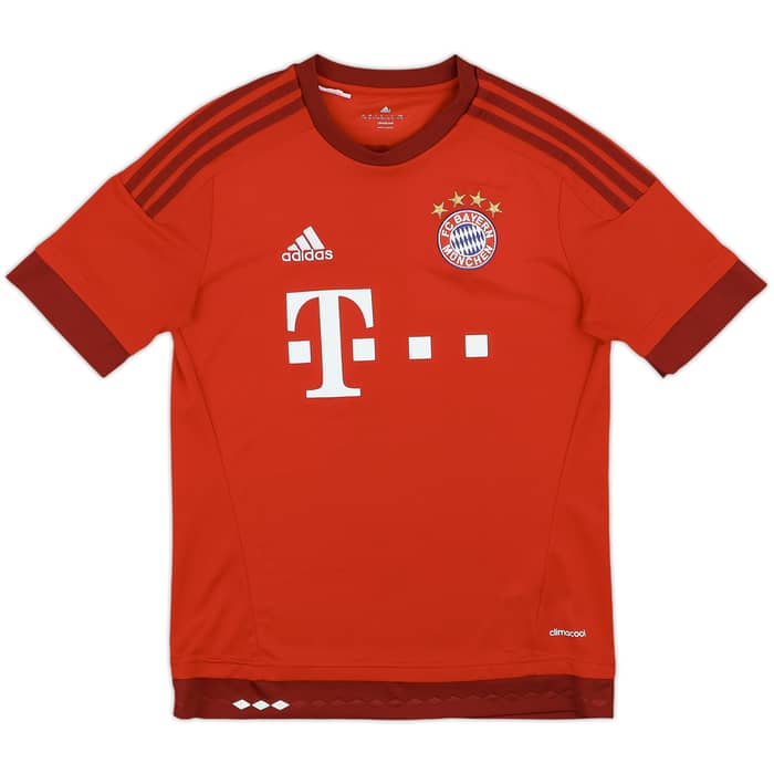 2015-16 Bayern Munich Home Shirt - 8/10 - (XL.Boys)