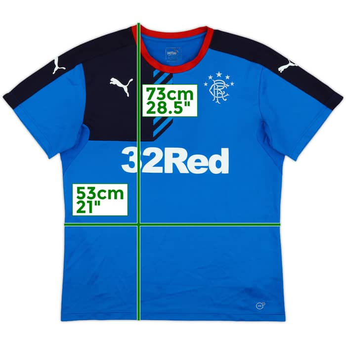 2015-16 Rangers Puma Training Shirt - 6/10 - (XL)