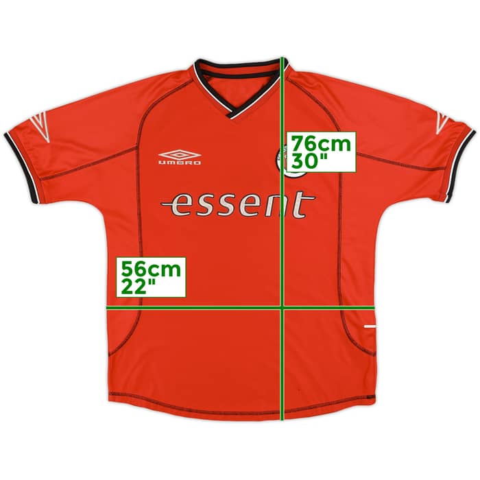 2001-02 FC Twente Home Shirt - 8/10 - (L)