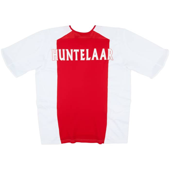 2005-06 Ajax Home Shirt 'Huntelaar' - 8/10 - (XL.Boys)