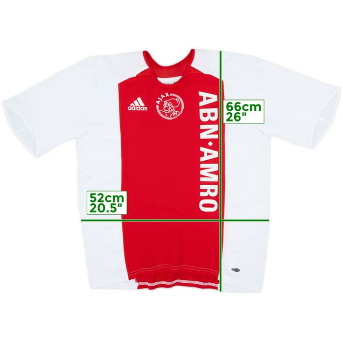2005-06 Ajax Home Shirt 'Huntelaar' - 8/10 - (XL.Boys)