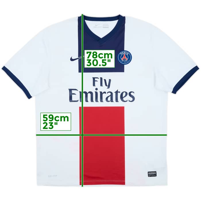 2013-14 Paris Saint-Germain Away Shirt - 6/10 - (XL)