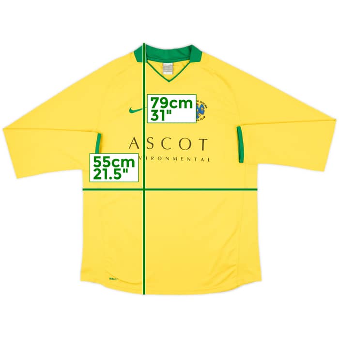 2008-09 Northwich Victoria Away L/S Shirt - 8/10 - (L)