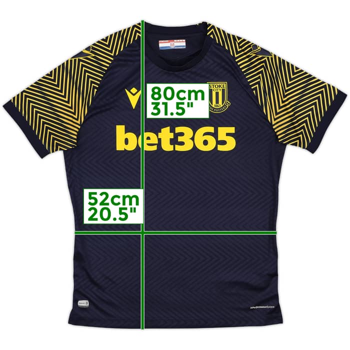 2020-21 Stoke City Away Shirt - 9/10 - (M)