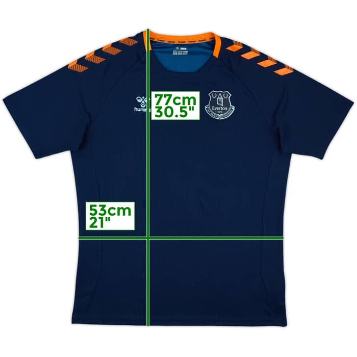 2022-23 Everton Hummel Training Shirt - 10/10 - (XL)