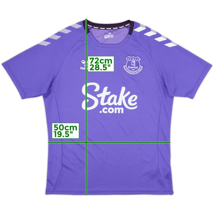 2021-22 Everton Hummel Training Shirt - 9/10 - (L)