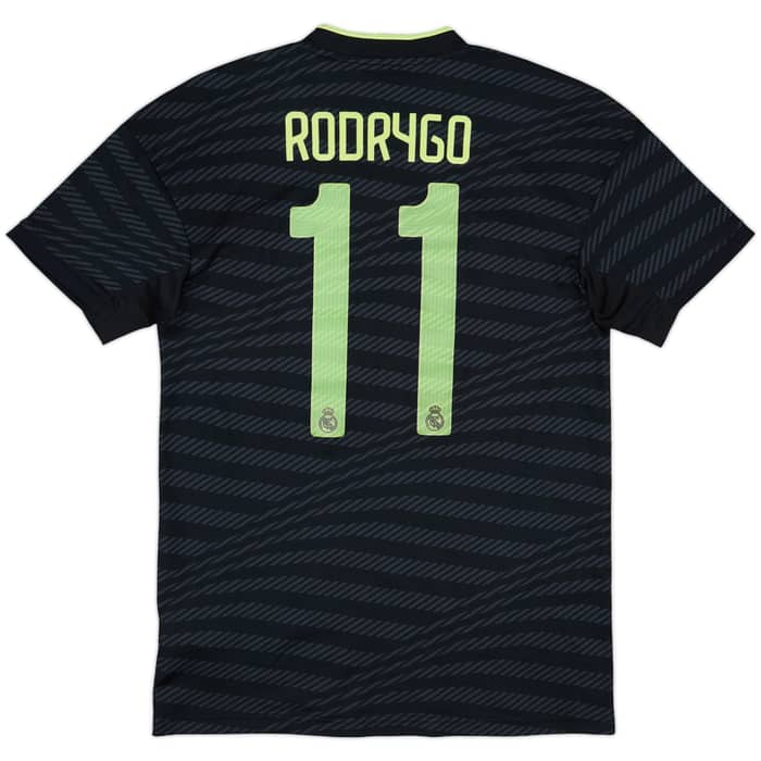 2022-23 Real Madrid Third Shirt Rodrygo #11 - 6/10 - (S)