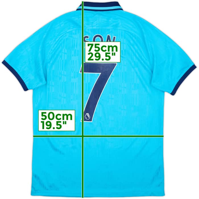 2019-20 Tottenham Third Shirt Son #7 - 10/10 - (M)