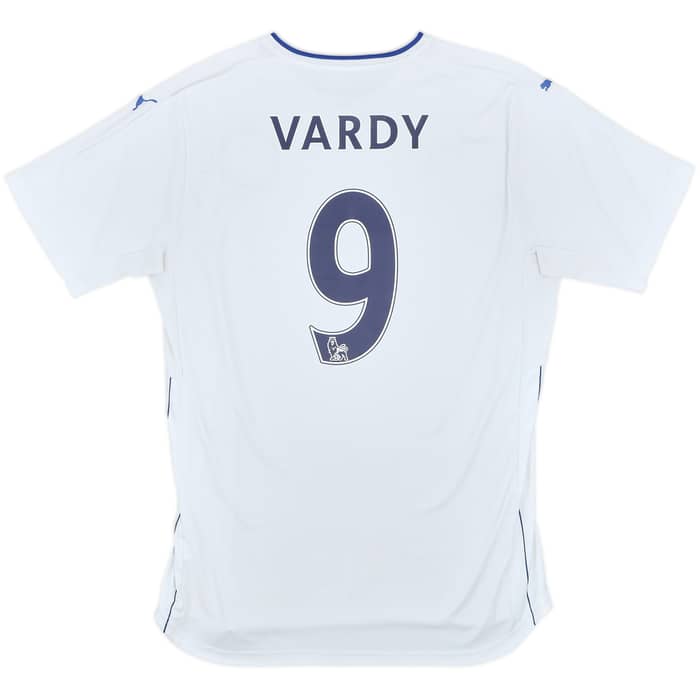 2016-17 Leicester Third Shirt Vardy #9 - 7/10 - (L)