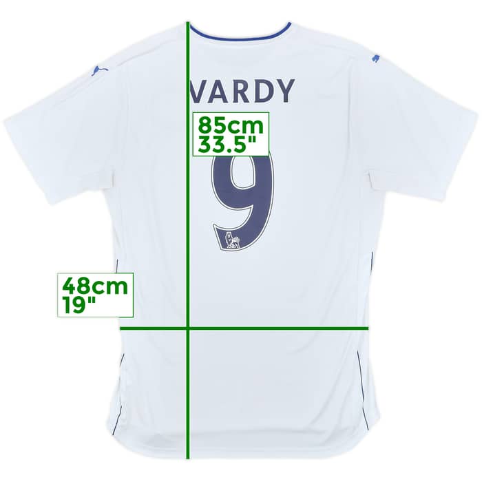 2016-17 Leicester Third Shirt Vardy #9 - 7/10 - (L)