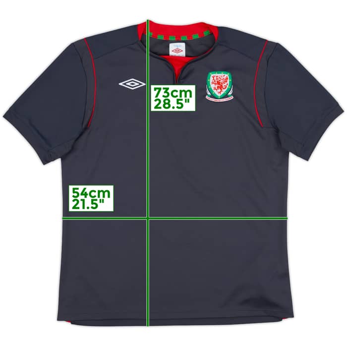 2011-12 Wales Away Shirt - 9/10 - (L)