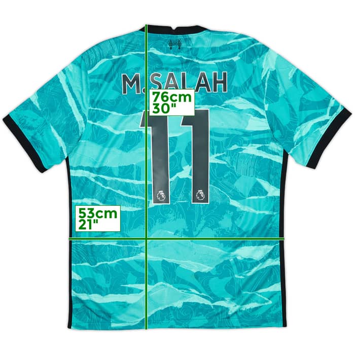 2020-21 Liverpool Away Shirt M.Salah #11 - 8/10 - (L)