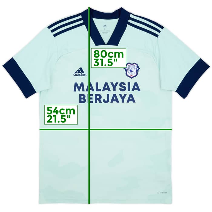 2020-21 Cardiff Away Shirt - 10/10 - (L)