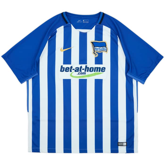 2017-18 Hertha Berlin Home Shirt - 6/10 - (L)