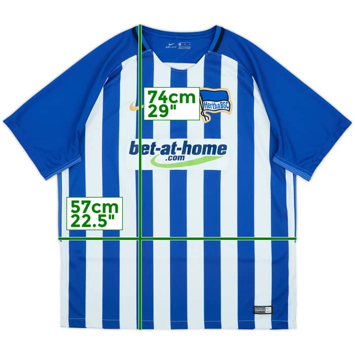 2017-18 Hertha Berlin Home Shirt - 6/10 - (L)