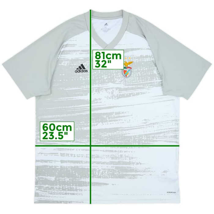 2020-21 Benfica adidas Training Shirt - 10/10 - (XL)
