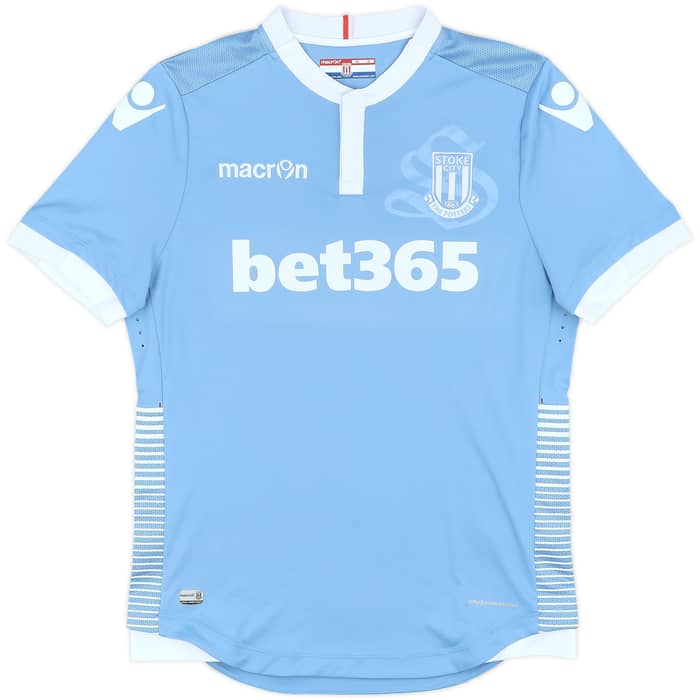 2016-17 Stoke City Away Shirt Crouch #25 - 9/10 - (M)
