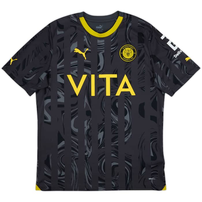 2023-24 Stockport County Third Shirt - 10/10 - (L)