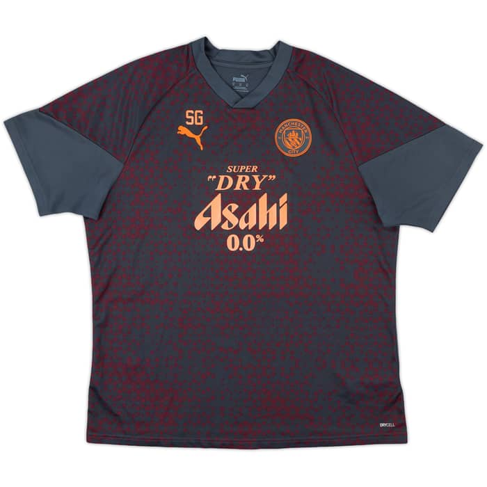 2023-24 Manchester City Puma Staff Issue Training Shirt SG - 9/10 - (XL)