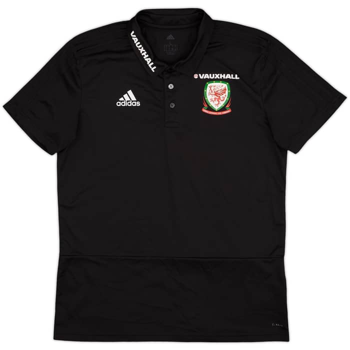 2017-18 Wales adidas Polo Shirt - 8/10 - (L)