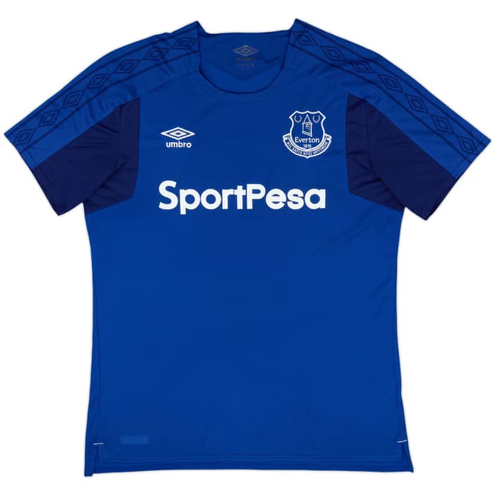 2017-18 Everton Home Shirt Baines #3 - 8/10 - (L)