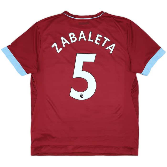 2018-19 West Ham Home Shirt Zabaleta #5 - 8/10 - (XL)