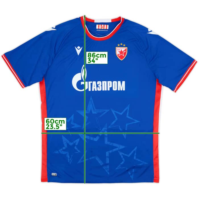 2022-23 Red Star Belgrade Away Shirt - 8/10 - (4XL)
