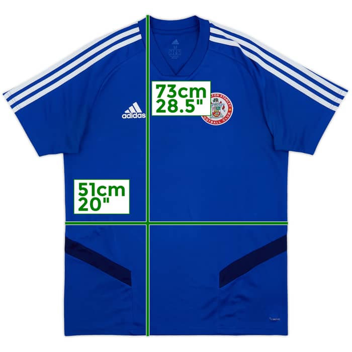 2019-20 Accrington Stanley adidas Training Shirt - 9/10 - (M)