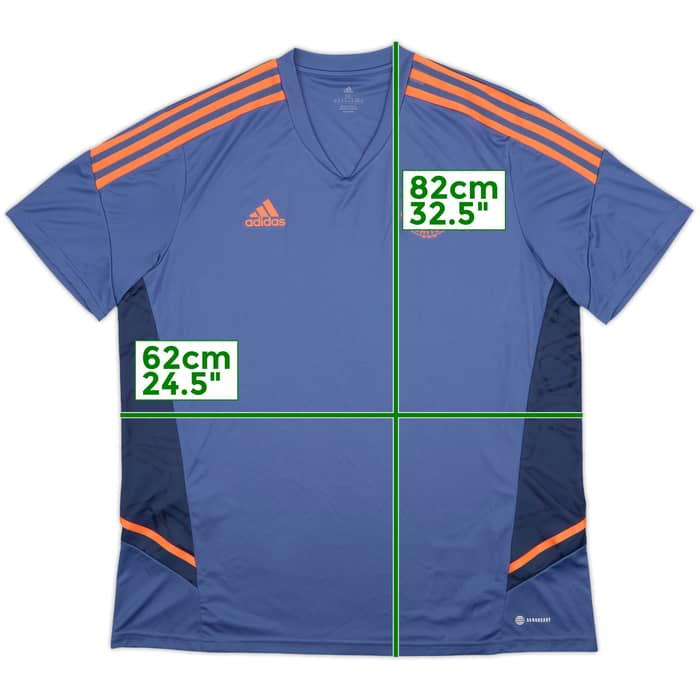 2022-23 Manchester United adidas Training Shirt - 10/10 - (XXL)