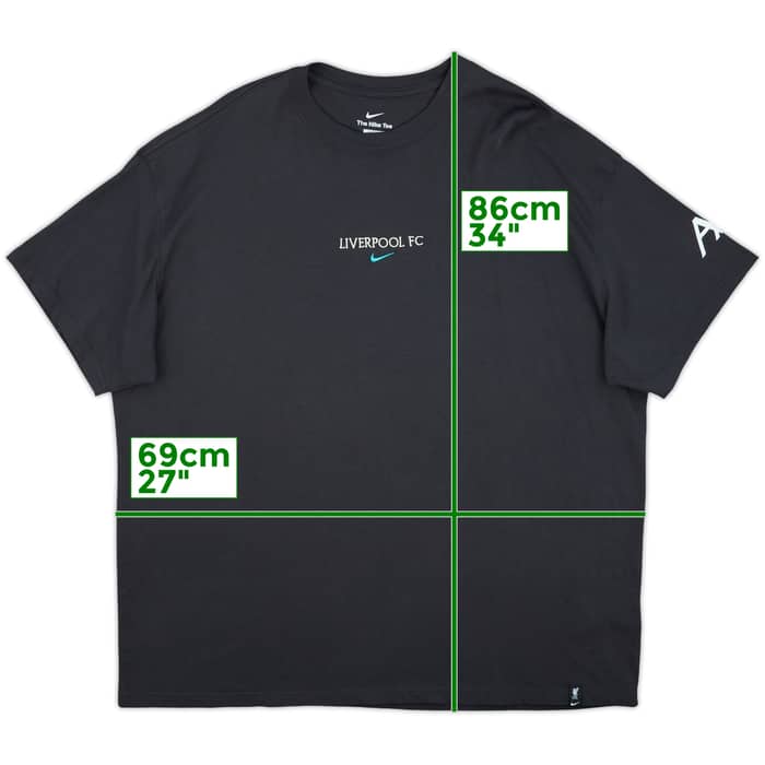 2024-25 Liverpool Nike Cotton Tee - 10/10 - (XXL)